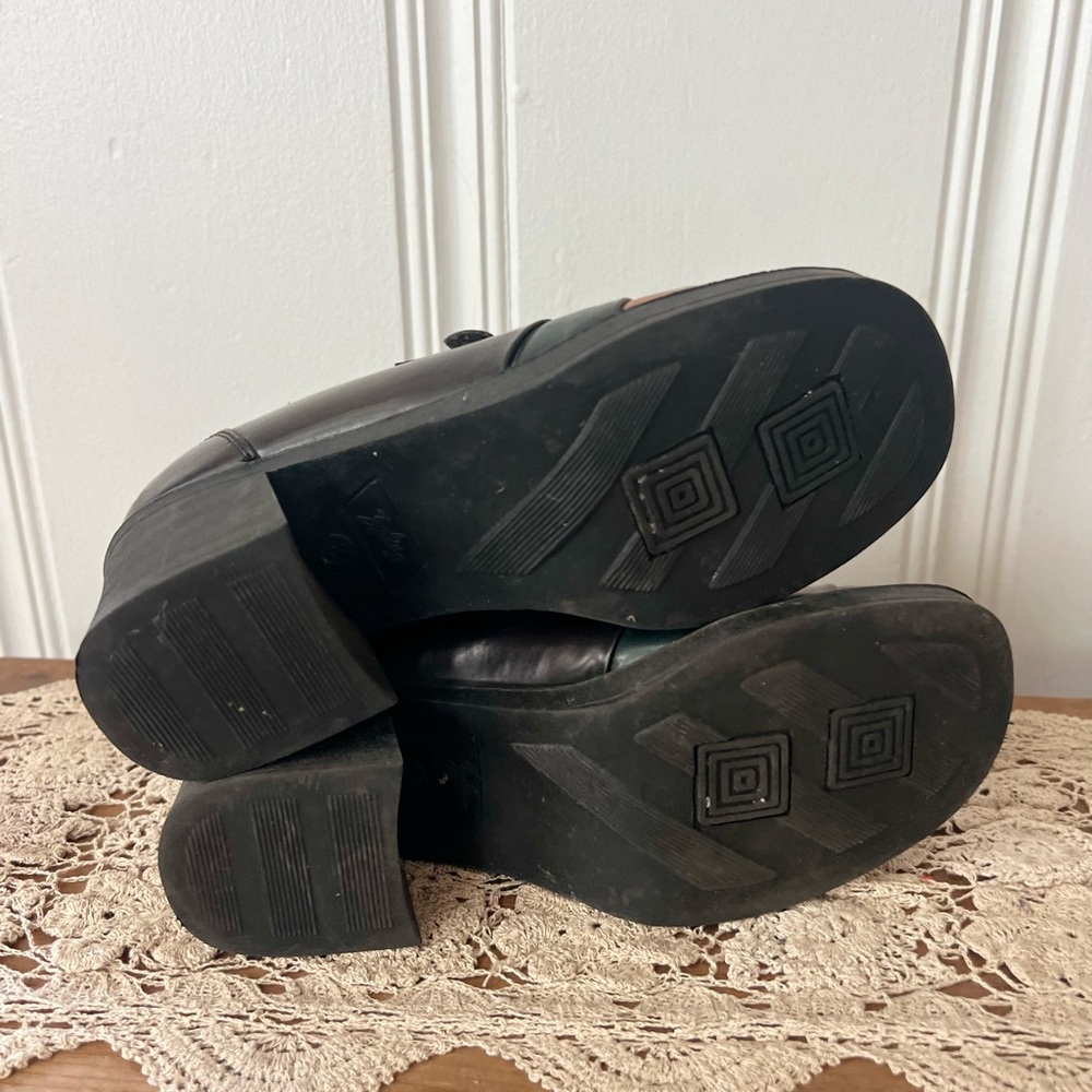 Vintage Zodiac Dark Academia Clunky Platform Loafers - Picture 8 of 8